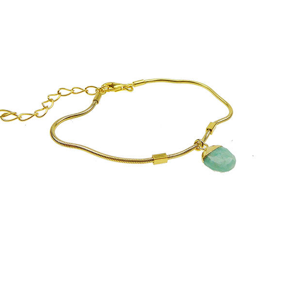 Gemstone Drop Necklace