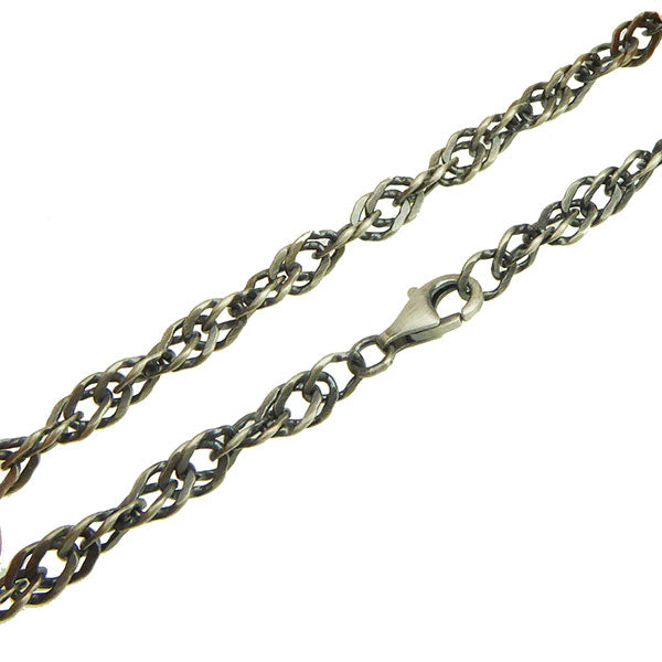 Flat Twist Bracelet, Silver