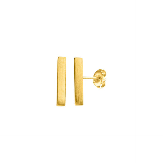 14ct Gold Bar Studs