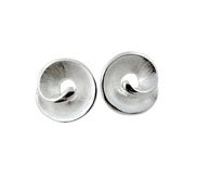 Silver Swirl Earrings