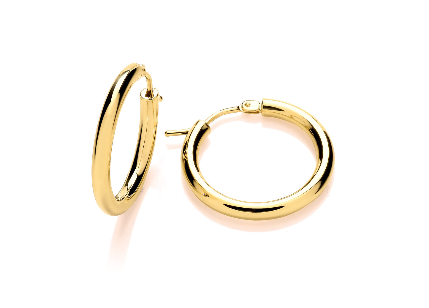 9ct 20mm Gold Hoops