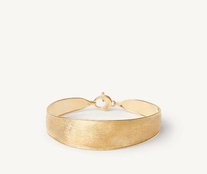 Lunaria Gold Bangle by Marco Bicego