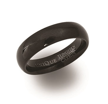 Tungsten Black IP Ring